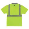 Picture of Ergodyne Glowear 8295 Class 2 Polo Shirt Lime Small Part# - 21642