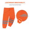 Picture of Ergodyne Glowear 8910 Class E Pants Orange S/M Part# - 22853