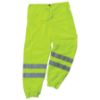 Picture of Ergodyne Glowear 8910 Class E Pants Lime S/M Part# - 22953