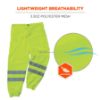 Picture of Ergodyne Glowear 8910 Class E Pants Lime L/Xl Part# - 22955