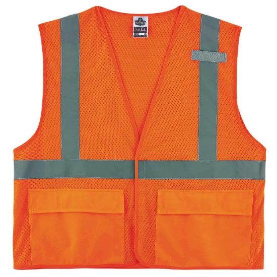 Picture of Ergodyne Glowear 8220Hl Class 2 Std Vest Orange S/M Part# - 21133