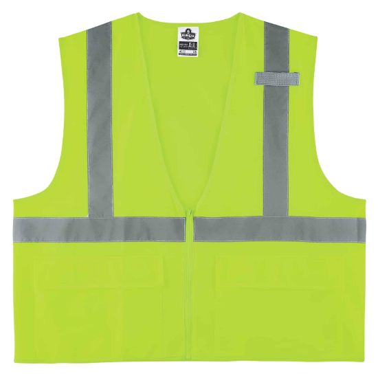 Picture of Ergodyne Glowear 8225Z Class 2 Std Vest Lime S/M Part# - 21163