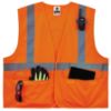 Picture of Ergodyne Glowear 8225Hl Class 2 Std Vest Orange S/M Part# - 21173