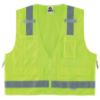 Picture of Ergodyne Glowear 8250Z Class 2 Surveyor Vest Lime S/M Part# - 21423