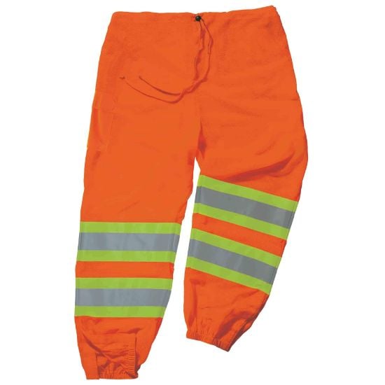 Picture of Ergodyne Glowear 8911 Class E Two-Tone Pants Orange 4-5Xl Part# - 22869