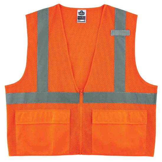 Picture of Ergodyne L/Xl Orange Std Vest Mes Part# - 21115