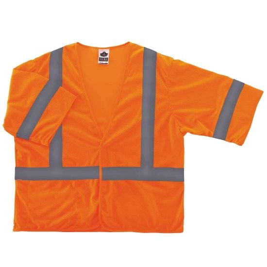 Picture of Ergodyne Glowear 8310Hl Class 3 Economy Vest Orange L/Xl Part# - 22015