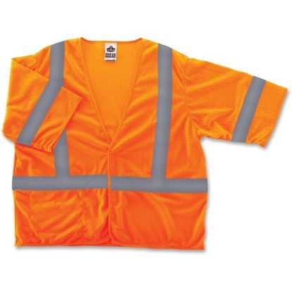 Picture of Ergodyne Glowear 8310Hl Class 3 Economy Vest Orange 2-3Xl Part# - 22017