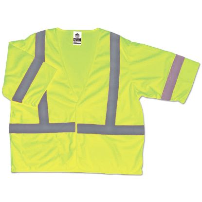 Picture of Ergodyne Glowear 8310Hl Class 3 Economy Vest Lime 2Xl/3Xl Part# - 22027