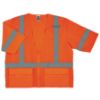 Picture of Ergodyne Glowear 8320Z Class 3 Std Vest Orange 2Xl/3Xl Part# - 22117