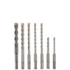 Picture of Bosch Power Tools 7Pc Sds Bit Kit W/Metalindex 3/16"-1/2" Part# - Hck001