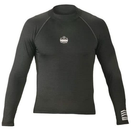 Picture of Ergodyne Core Performance Work Wear 6435- Black- Medium Part# - 40203