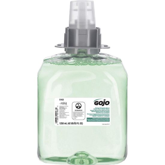 Picture of Gojo® 1250Ml Gojo Fmx Foaminggreen Certified Wash Part# - 5163-04