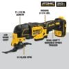 Picture of Dewalt® 20V Max Brushless Compact Oscillating Tool Bare Part# - Dcs354B