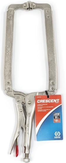 Picture of Crescent® C-Clamp  18"  With Swivel Pads Part# - C18Ccsn