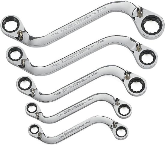 Picture of Gearwrench® 5Pc Metric Set Reversible (S) Wrench Part# - 85299