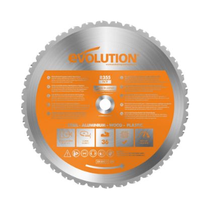 Picture of Evolution Blade Multi-Purpose 14" Part# - Rage355Blade