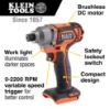 Picture of Klein Tools Battery-Operated Comp Imp Dr 1/4" Hex Dr Tl Only Part# - Bat20Cd