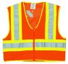 Picture of Mcr Safety Luminator Cls Ii Poly Fluorescent Safety Vest Or Part# - Wccl2Ox3