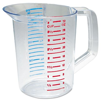 Picture of Rubbermaid Commercial Measuring Cup 1Qt/0.9L Clr Part# - Fg321600Clr