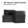 Picture of 3M™ Wetordry Rubber Squeegee2 3/4"X 4 1/4" Part# - 7000028348