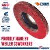 Picture of Weiler® Fdghdc-4-1/2 X 7/8 X 40Cty27 Part# - 50130