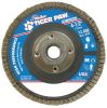 Picture of Weiler® 4-1/2" Tiger Paw Abrasive Flap Disc- Flat- - 40Z Part# - 51113