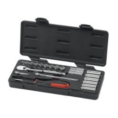 Picture of Gearwrench® 22Pc 1/4"Dr Met Skt Set(Std/De Part# - 80327