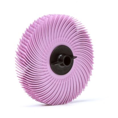 Picture of Scotch-Brite™ S-B Radial Bristle Dc Thbristle  3 X 3/8  Pumic Part# - 7000000772