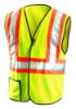 Picture of Occunomix Cl2 2Tone Mesh Vest Yelxl Part# - Lux-Sscool2-Yxl