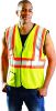 Picture of Occunomix Cl2 2Tone Mesh Vest Yelxl Part# - Lux-Sscool2-Yxl