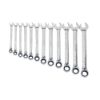 Picture of Dewalt® 12Pc Sae Rev Ratchetingwr Set Part# - Dwmt19232