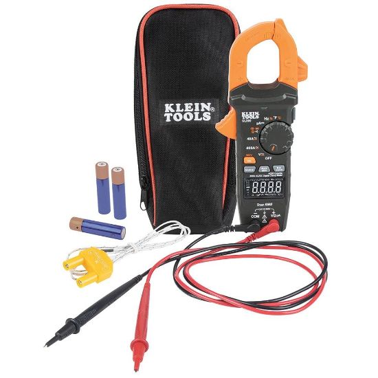 Picture of Klein Tools Ac/Dc Digital Clamp Meter  Auto-Ranging 400 Amp Part# - Cl390