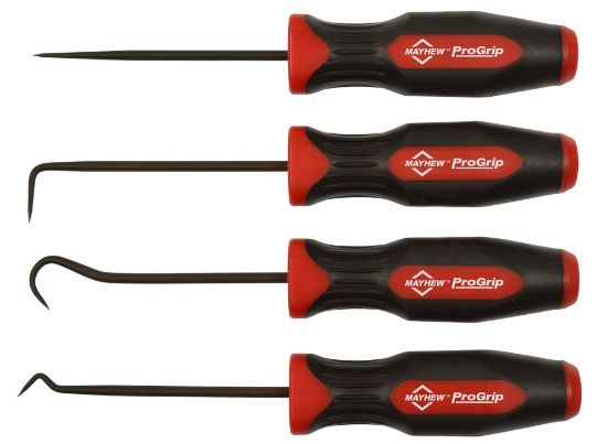 Picture of Mayhew™ Tools 4 Pc Progrip Hose Pick Set Part# - 13096