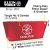 Picture of Klein Tools Canvas Bag With Zipper Large Red Part# - 5539Lred