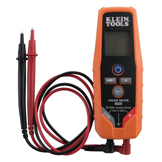 Picture of Klein Tools Ac/Dc Voltage/Continuitytester Part# - Et250