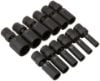 Picture of Grey Pneumatic 3/8" Dr. 12 Pc. Deep Length Fract. Univ. Set Part# - 1212Ud