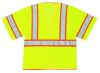 Picture of Mcr Safety Lum Class Iii Poly Meshvest W/3" Reflec Or/Silv Part# - Wccl3Lx3