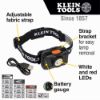 Picture of Klein Tools Rechargeable 2-Color Ledhdlmp W/Adj Strap Part# - 56414