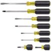 Picture of Klein Tools Screwdriver Set- 8Pc Cushion Grip Assortment Part# - 85078