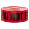 Picture of Empire® Level 3"X1000' Barricade Tapew/Danger Do Not Ente Part# - 11-081