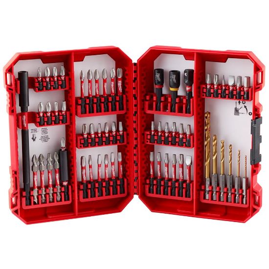 Picture of Milwaukee® Tool Shockwave Impact Duty Drill & Drive Set - 60Pc Part# - 48-32-4097