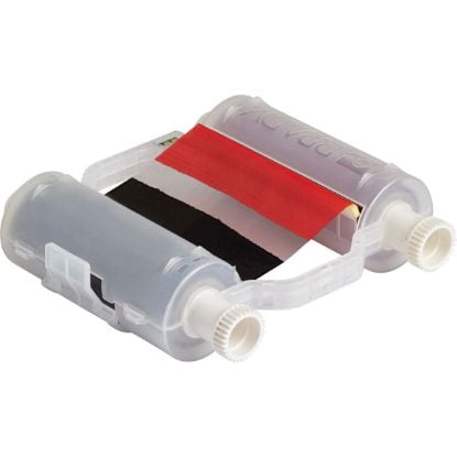 Picture of Brady® B30 Series Heavy-Duty Print Ribbon - Black/Red Part# - 140850