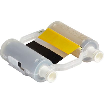 Picture of Brady® B30 Ser Heavy-Duty Printribbon-Dblack/Yellow Part# - 140855