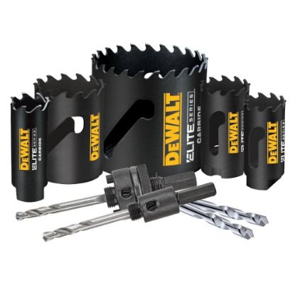 Picture of Dewalt® 9Pc Ct Holesaw Set Part# - Dah39Ctset