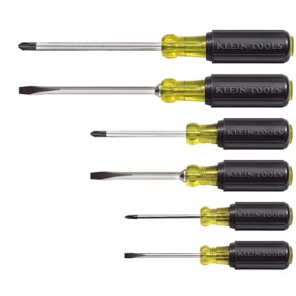 Picture of Klein Tools Screwdriver Set- 6Pc Cushion-Grip Assortment Part# - 85074