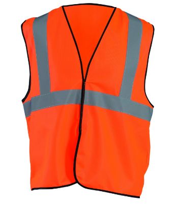 Picture of Occunomix Occulux Economy Vest Orange Xl Ansi 2 Part# - Eco-G-Ol/Xl