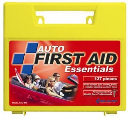 Picture of First Aid Only® 138 Piece Auto First Aidkit Part# - Fao-340