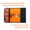 Picture of Slice Slice Tool Roll-Up Organizer  Black/Orange Part# - 10478