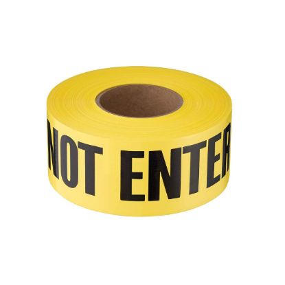 Picture of Empire® Level 3"X1000' Caution Do Notenter Barricade T Part# - 77-1006